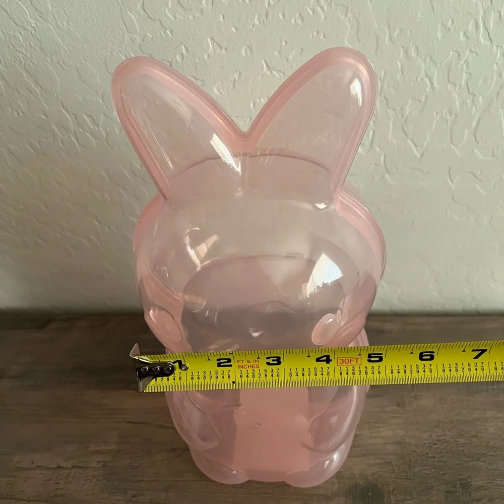 Target Bullseyes Playground Plastic Easter Bunny Storage Vessel - Pink
